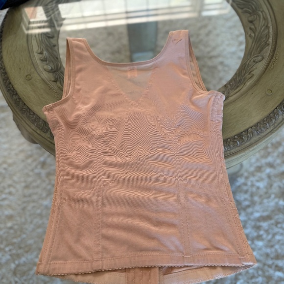 Unbranded Tan Slimming Body Shaper Cami Corset Size Medium - Picture 6 of 9
